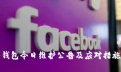 TP冷钱包今日维护公告及应对措施详解